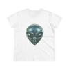 Alien Head Gemstone Graphic Tee: Sci-Fi Cosmic Print Shirt and Kids Tshirt