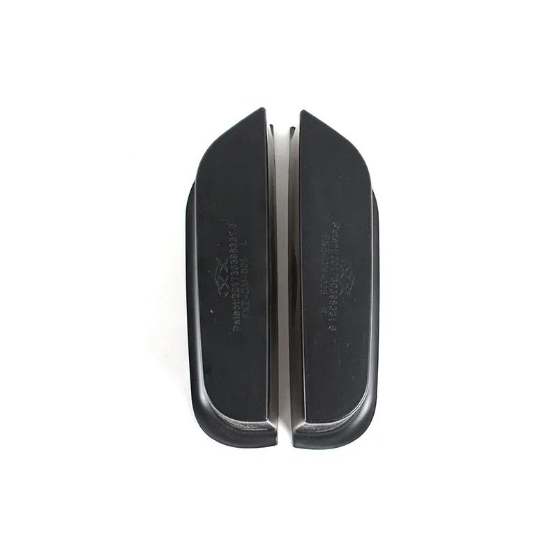 Car Styling Door Storage Box Decoration Cover Trim For Mercedes Benz SLK SLC 2012-2018 Black Interior Accessories
