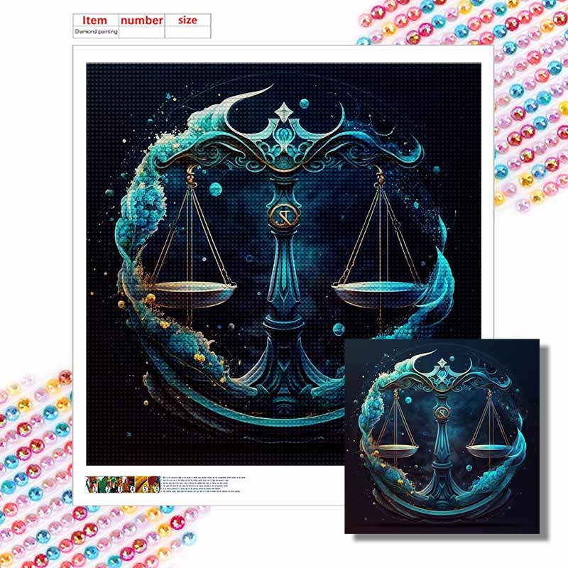 New Arrival 5D DIY Full Circle Diamond Painting "Scale" Embroidery Cross Stitch Home Decor Gift