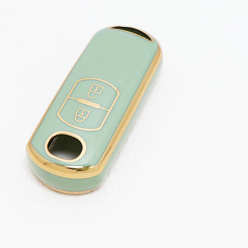 2 Buttons Tpu For Mazda 2 3 6 Axela Atenza Cx-5 Cx5 Cx-3 Cx-7 Cx8 Cx-9 Car Key Case Cover Shell Fob Holder Keyless Protector