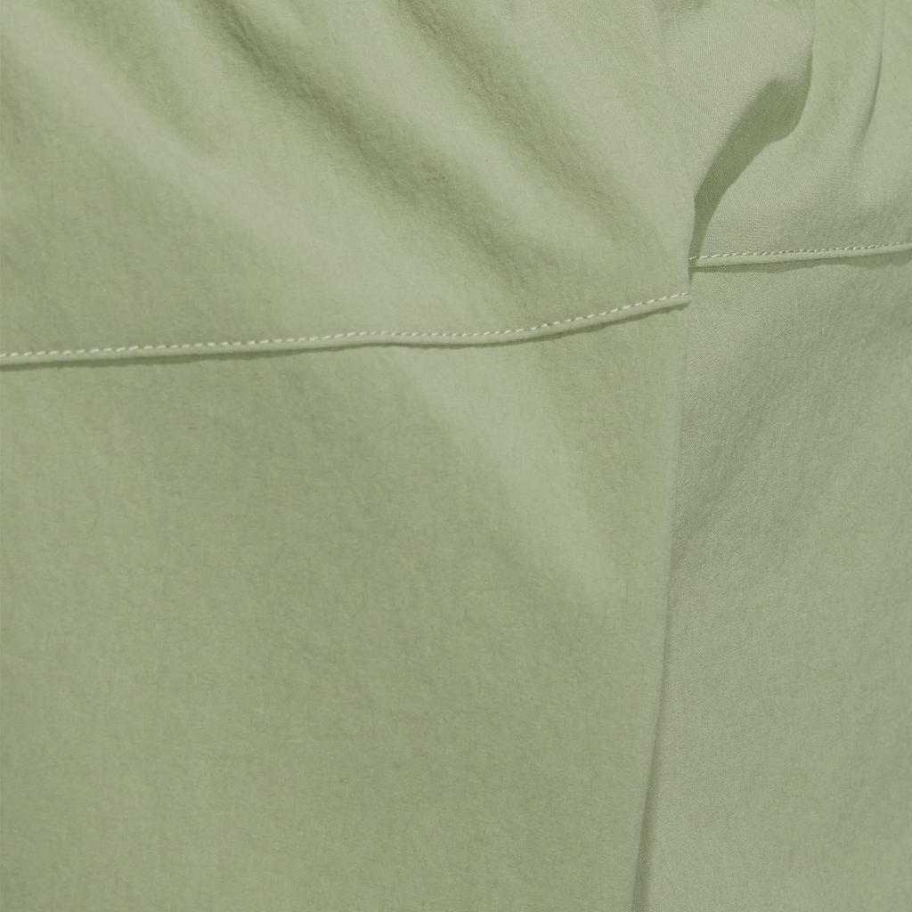 Adidas Must-Haves Woven Cropped Mid-Waist Casual Pants Unisex Bottoms Tent-Green JI6661