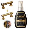 Metallic Surface Paint Pen Chrome Repair Pen, Car Wheels Rims Touch Up Auto Body Scratches Portable Surfaces Restoration Tool for Automotive