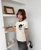 AMOU 13 Cat Half T-Shirts Ivory