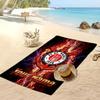 FC St. Asciugamano da Spiaggia Stampato Personalizzato Pauli Logo Calcio Supporto Nome Personalizzato Testo Asciugamano Assorbente Per Sport Viaggio Regalo Speciale