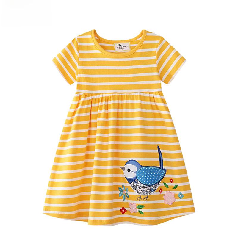 2025 Sommerkleid für Mädchen im europäischen und amerikanischen Stil - Neue Kinderbekleidungskollektion