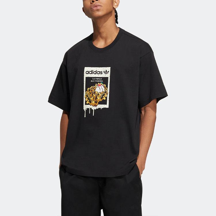 adidas Originals Graphics Pop Art Short-Sleeve Tee Black Unisex HZ5350