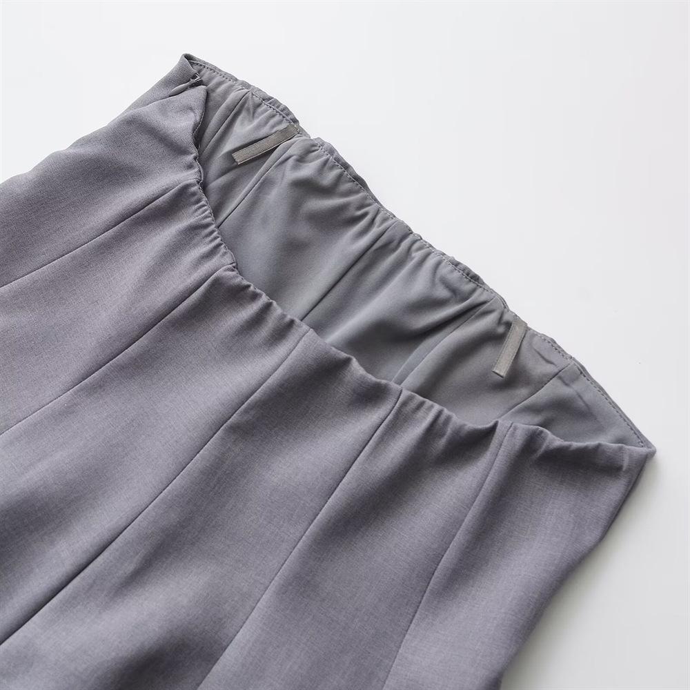 2025 Spring Women's Elegant Slim Strapless Top & Short Skirt Set