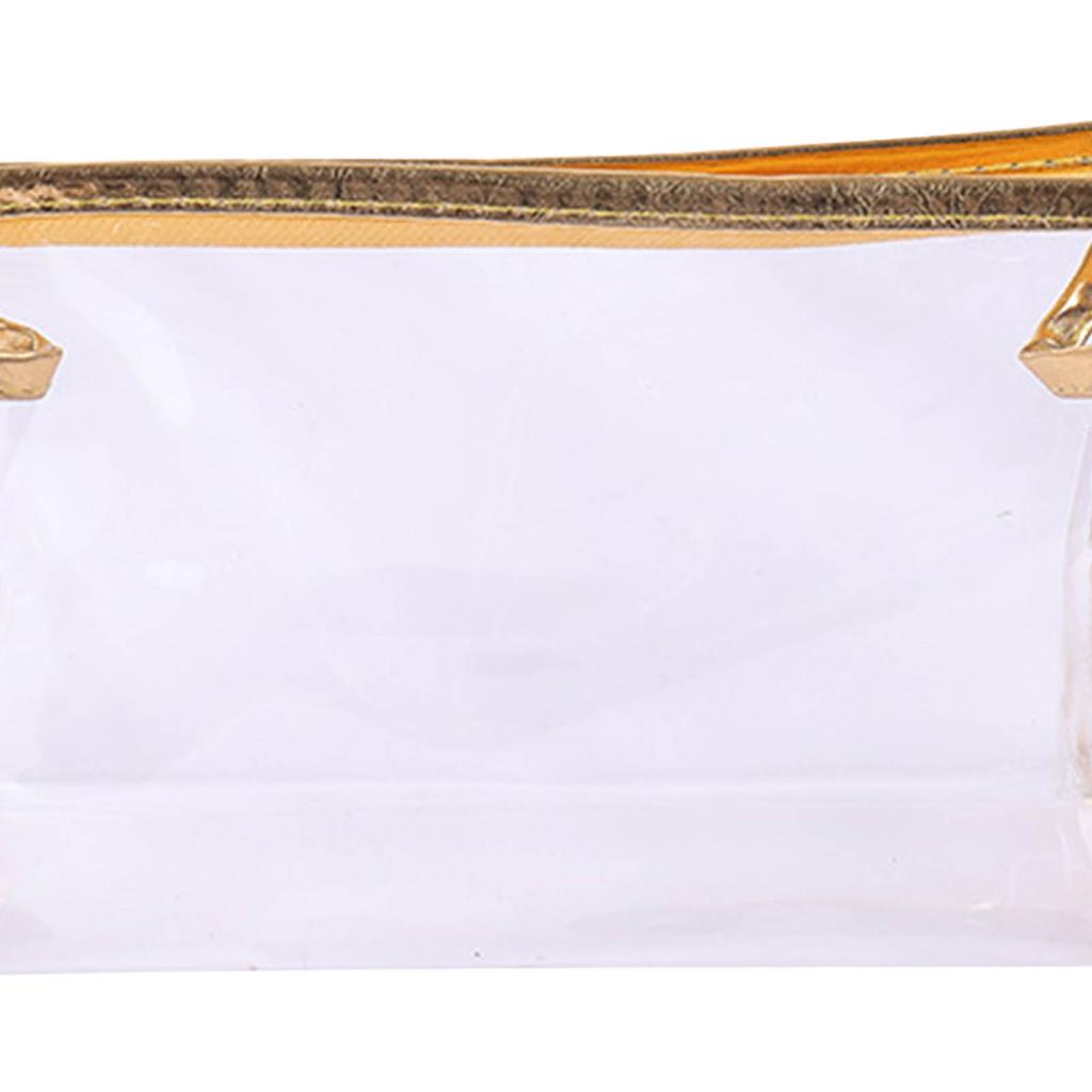 5KS Průhledná kosmetická taška Pět barev Průhledná Módní PU kůže Kabelka Kosmetická taštička Cestovní