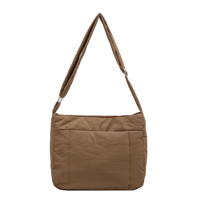 

Унисекс Легкая Холщовая Сумка Кроссбоди из Хлопка для Пассажиров и Студентов хаки