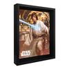 Star Wars Vader Vs Skywalker Luke Skywalker 3D Lenticular Framed Poster