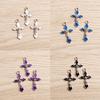 20Pieces Necklace Making Pendant For DIY Handmade Jewelry Tiny Crucifix Pendant