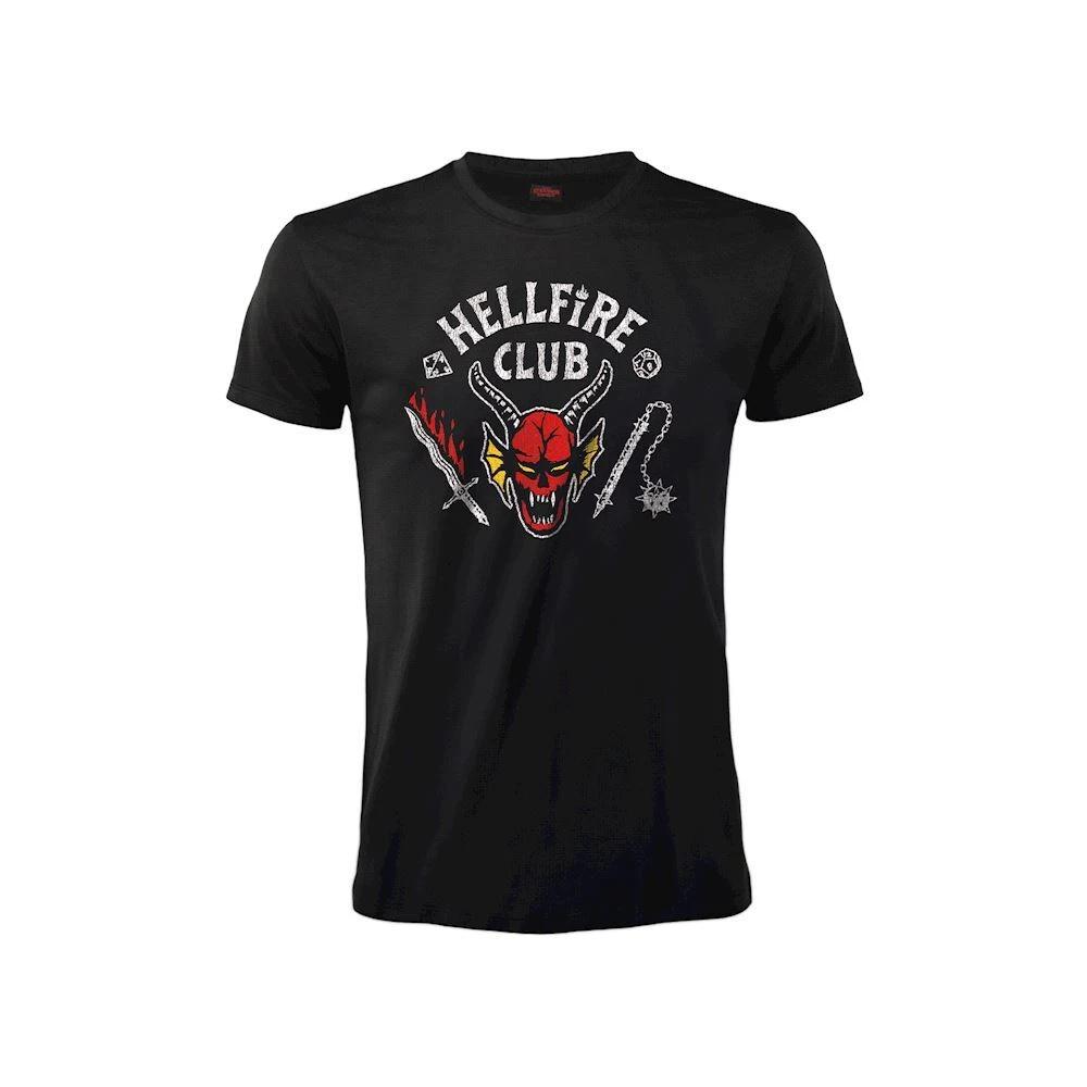 Stranger Things T-Shirt - Hellfire Club Original Official Jersey T-Shirt- 4XL