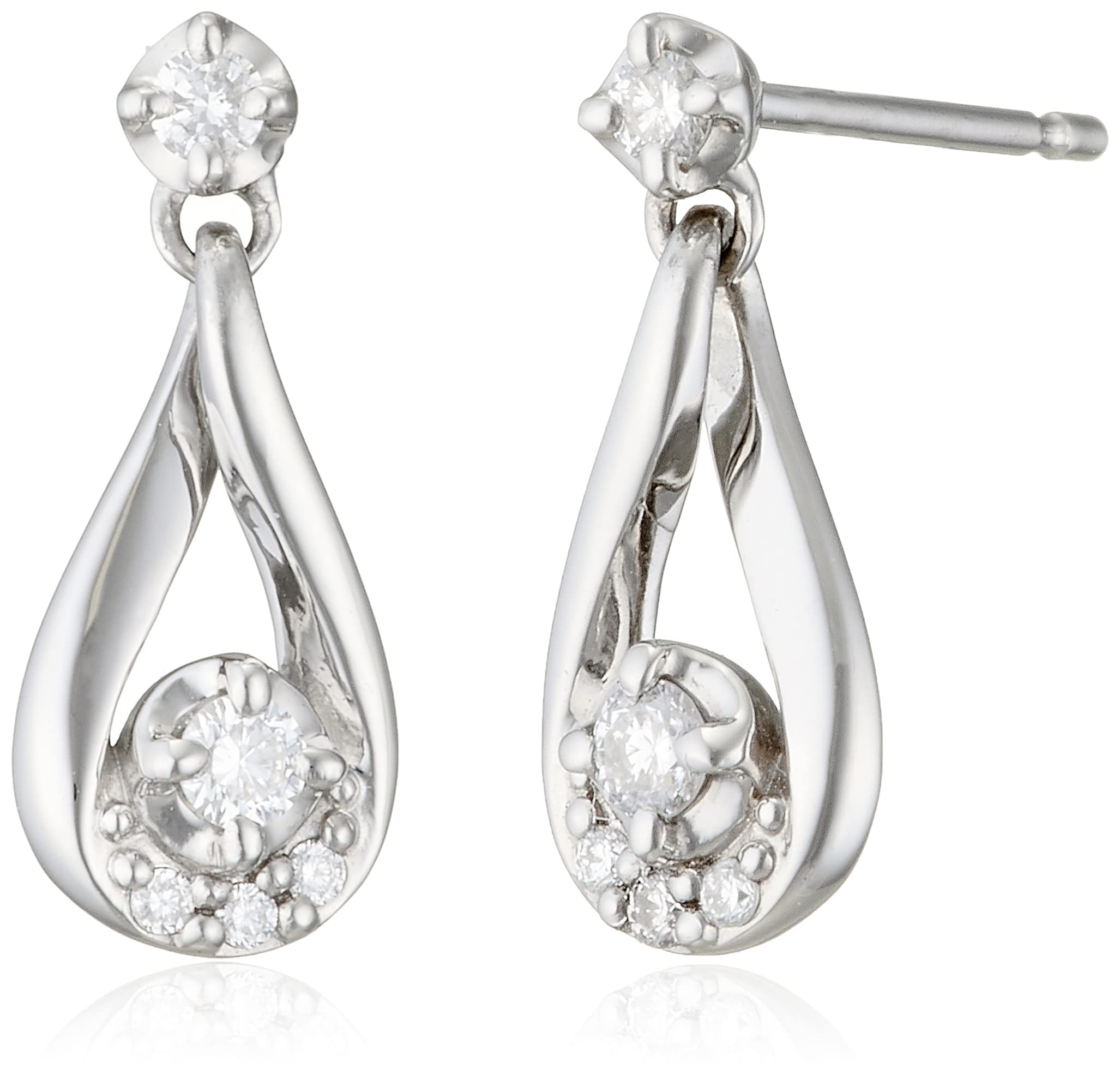 

Diamond Platinum Earrings 111923155005 [Yondo Sea] Women s платиновий