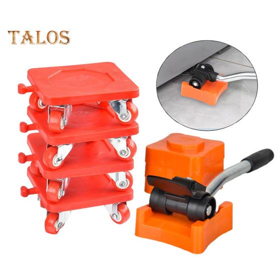 Möbellift-Bewegungswerkzeugsatz, 500 kg Tragkraft, einfach zu installierendes Gerätegleiter-Erhöhungspolster, Möbelbewegungswerkzeug