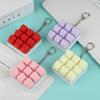 Lustiger 9-Tasten Mechanische Tastatur Schlüsselanhänger Niedlich Kreativ Stressabbau Spielzeug Schlüsselanhänger Erwachsener Kind Fidget Spielzeug Tasche Anhänger Geschenke