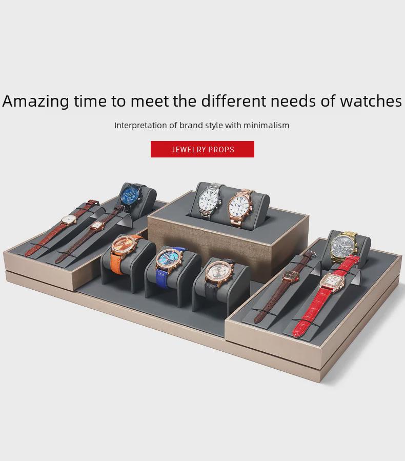 Digu Gray Multi-Grid Jewelry Display Stand