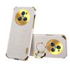 360°Rotating Metal Ring Car Holder Leather Shockproof Phone Cases For Huawei P30 P50 P40 Pro Lite Mate 20 30 40 50 60 Pro Cover