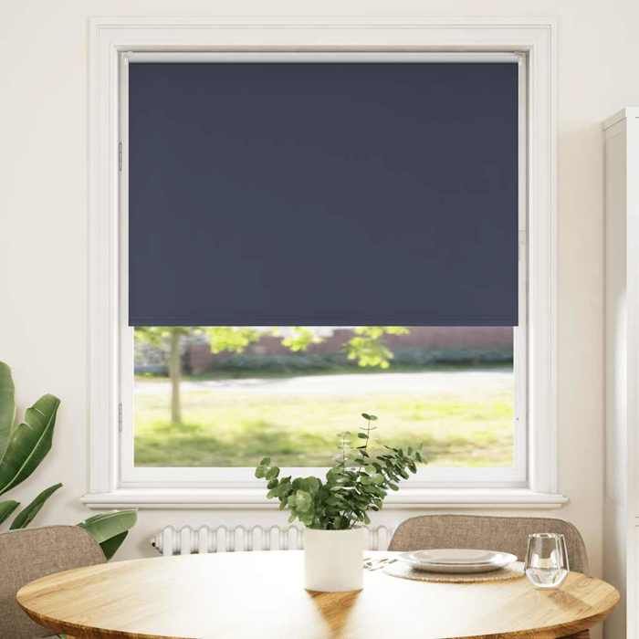 VidaXL Blackout Roller Blind Fabric Width 100.7 Cm Polyester, Day and Night Blind, Kitchen Blind, Blind 4011519