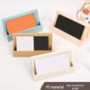 Fresh & Simple Business Card Holder - Stylish Desktop Card Stand and Storage Box