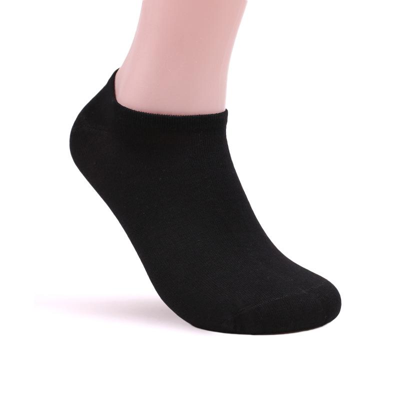 5 Pairs High Quality Men's Bamboo Fiber Socks Business Short Breathable Ankle Socks Male Boat Socks EU38-45