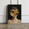 Canvas Print Portrait Aquarium