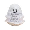 Handmade Halloween Knitted Plush Toy Skull Flower Soft Stuffed Decoration for Party Home Display and Gift Finished Product