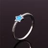 Star Ring Gold Simple Pentagram Ring