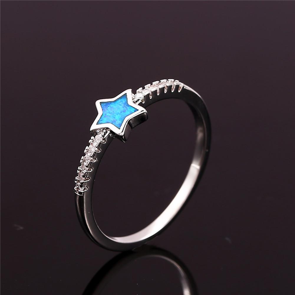 Star Ring Gold Simple Pentagram Ring