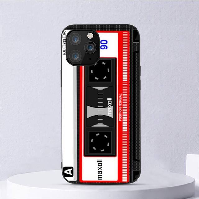 

Чехол для телефона с кассетной лентой для Iphone 11 12 Mini 13 14 Pro Xs Max X 8 7 6s Plus 5 Se Xr Shell iPhoneXR