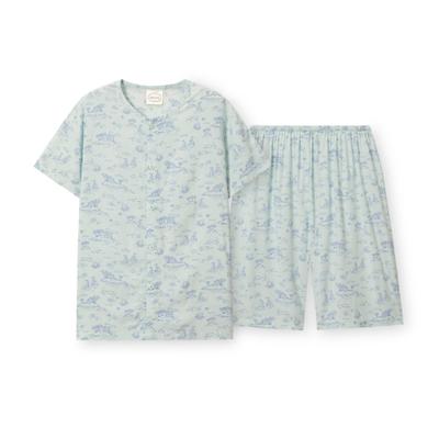 [ORCITE] Magic Ocean Kurzarm-Pyjama F116 [Versand aus Korea] 100% Original