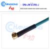 SMA-JW Bent Male To Straight Male Extension Cable, RG223 Double-Shielded Silver Plated 6G Coaxial Cable