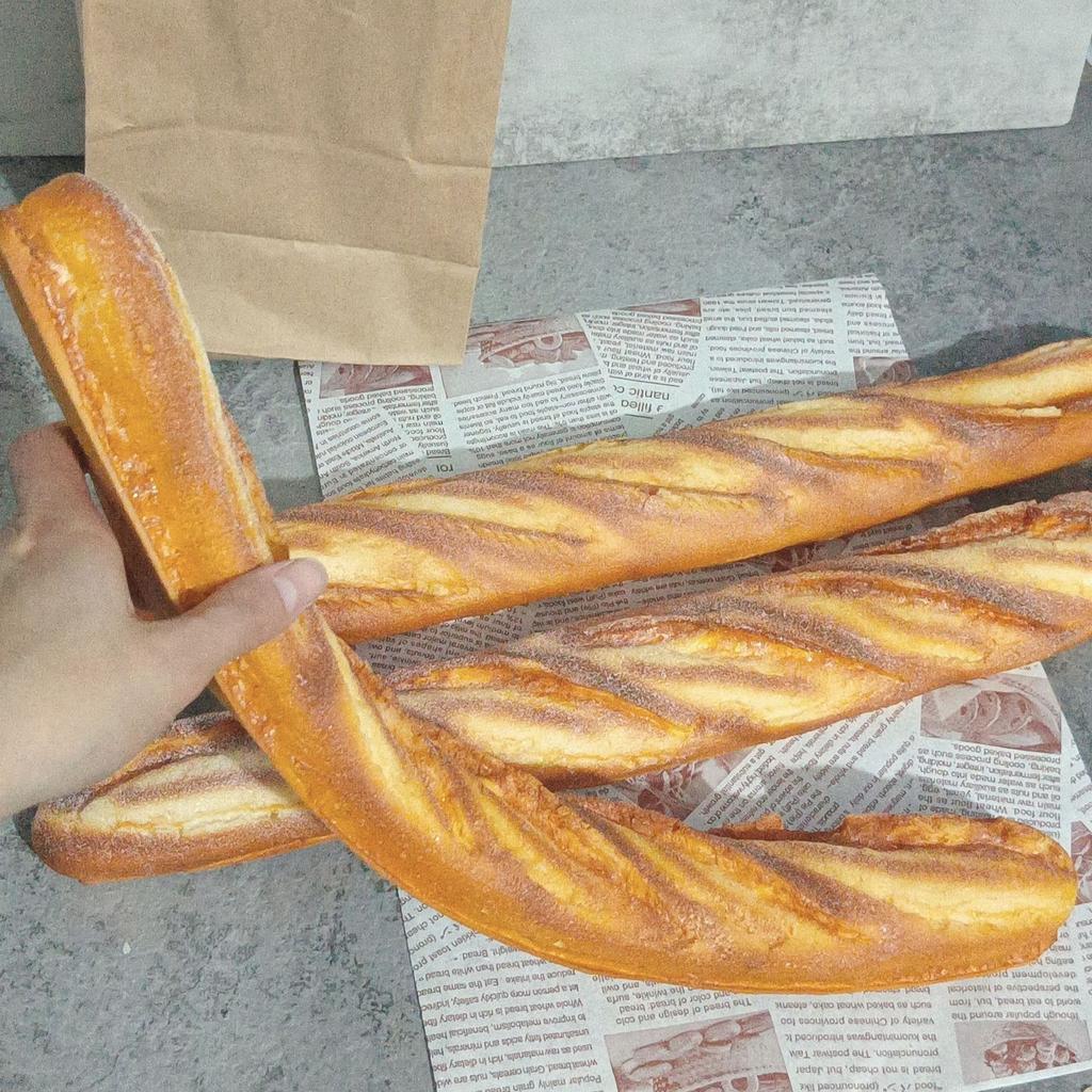 Simulace Bageta Dlouhý Toast Chléb Model Falešné Jídlo Fotografické Rekvizity Ozdoby Domácí Dekorace Výloha Zařízení