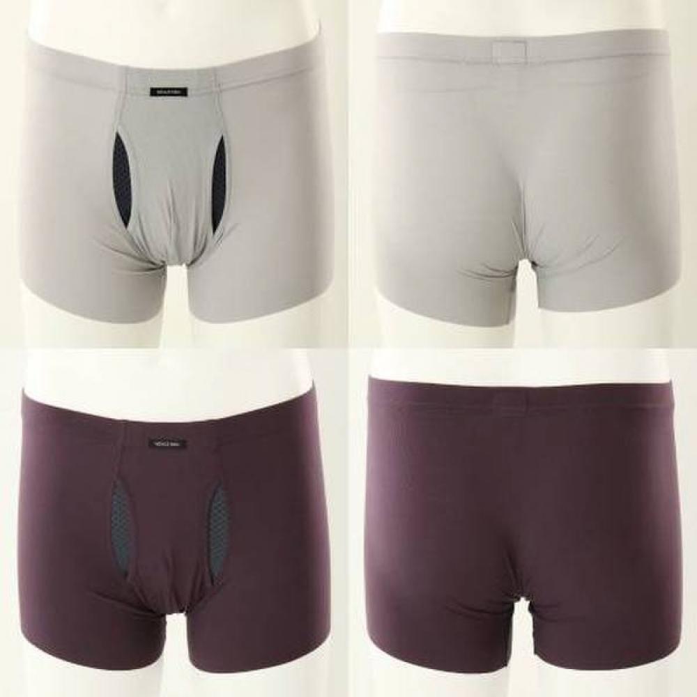 Venus Men Nylon Pre Cut Rib Span Open Magic Draws Vmp7227mset 2 Pack gray/gray/95