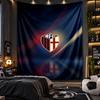 Wall Hanging Tapestry Bologna FC Print Cloth for Living Room Bedroom Home Decor