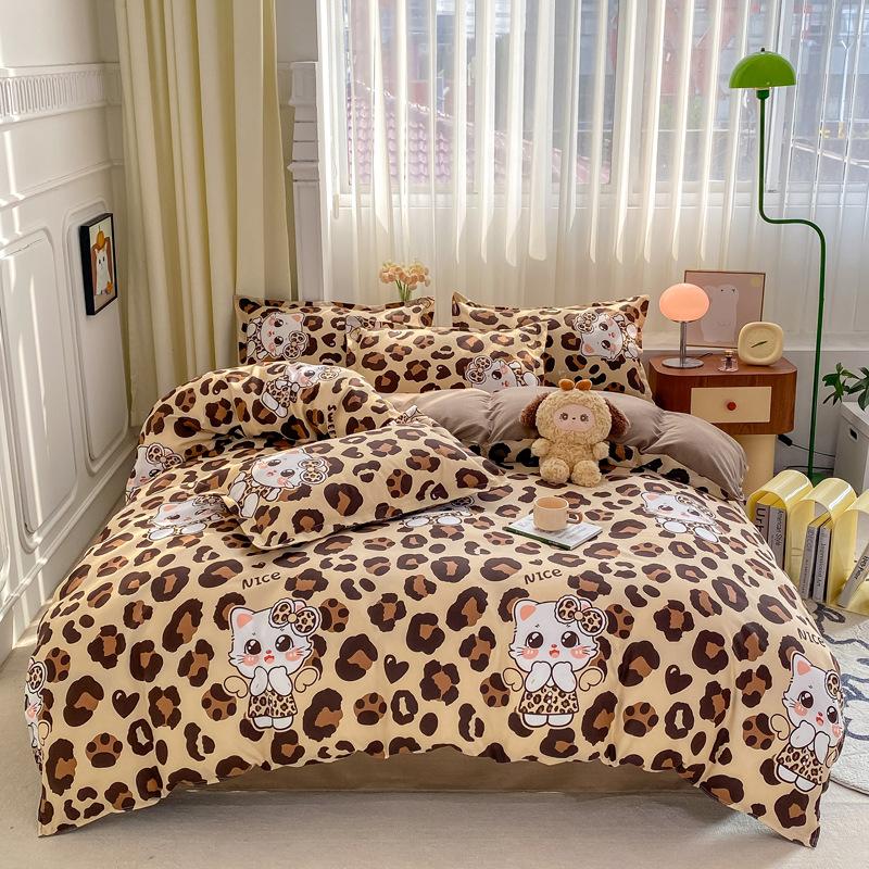 Four-piece Quilt Cover, Sheets, Bedding, Dormitory Three-piece Set