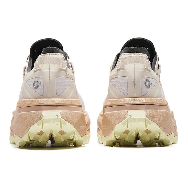 Anta Versatile Comfortable Shock Absorbing Non-Slip Low-Top Running Shoes Women Sneakers Gray 122416602A-3