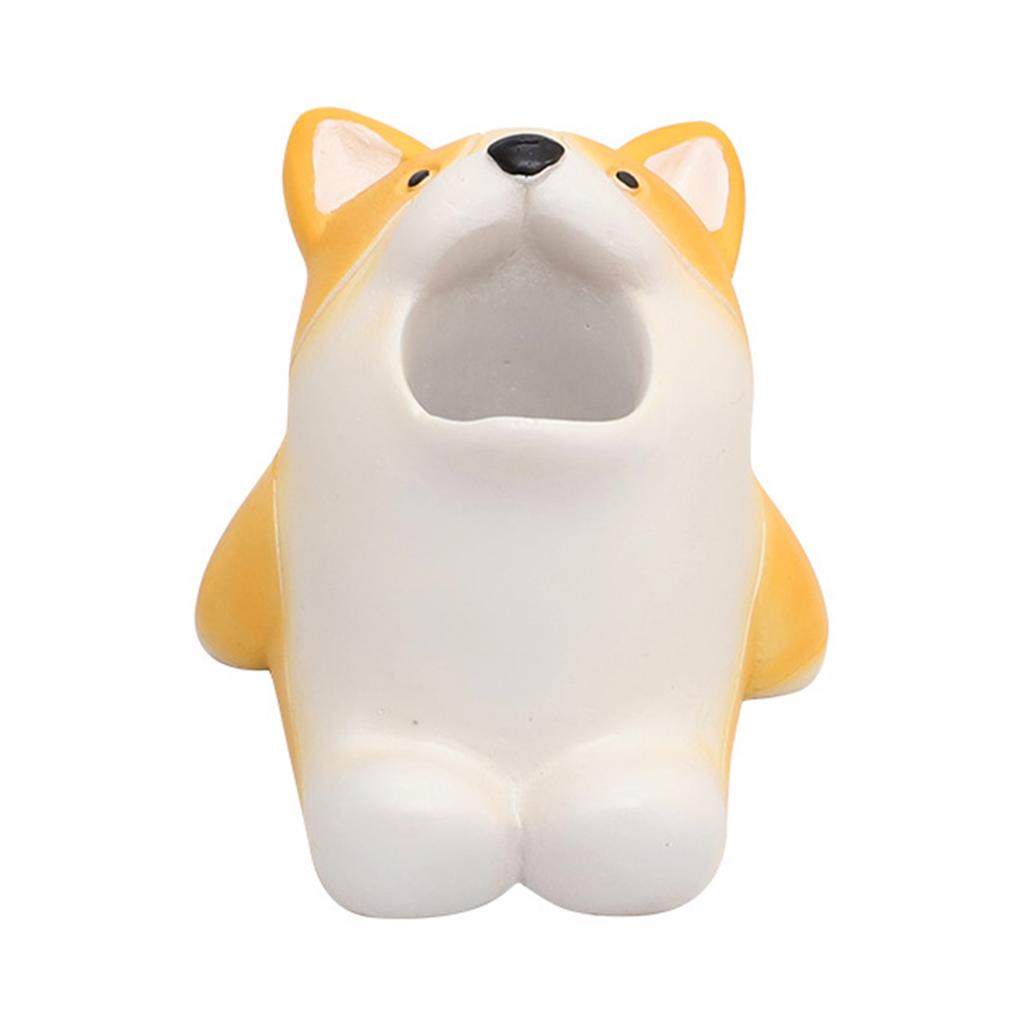 Multi Functional Cartoon Animal Toothbrush Holder Resin Stand for Toothbrushes Cups and More Bathroom Decorations