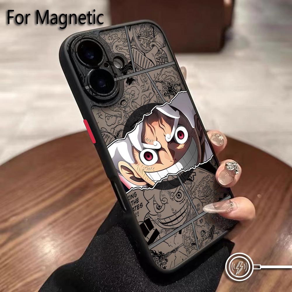 

Anime Ones Pieces Luffys Zoros Phone Case For Samsung Galaxy S25 S24 S23 S22 S21 S20 FE Plus Ultra 5G Matte Magnetic Samsung S20 FE