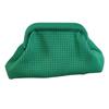 Polyester Sommer Strand Clutch Tasche Weiche Elastische Hohlgestrickte Tasche Große Kapazität Atmungsaktive Knödel Clutch für Damen
