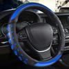 Sweet Heart Design Steering Wheel Wrap - Durable PU Leather, Anti-Slip Inner Circle, Fits Most Vehicles