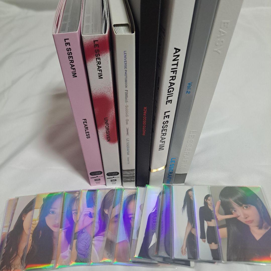 

[USED] LE SSERAFIM Le Seraphim CD photobook with all trading cards