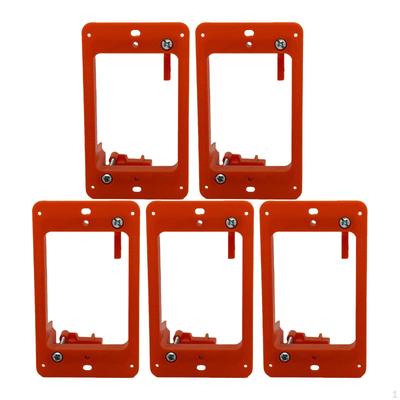 5x Low Voltages Mounting Brackets 1 Gang Panel Holder