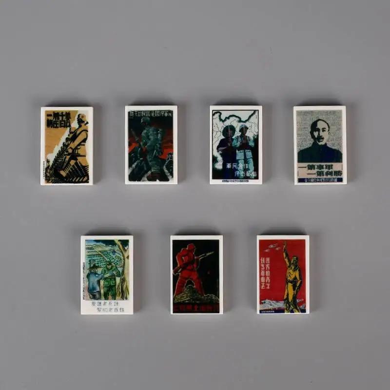 

Конструктор Вторая мировая война Креативные аксессуары Солдатский рацион Набор снаряжения Набор мини-кирпичиков Постер Подарок Военные принадлежности Игрушки K042