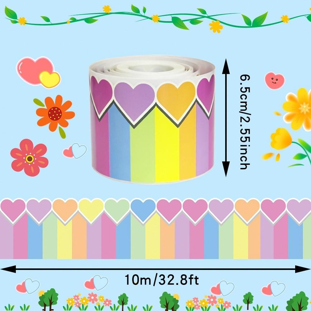 Back-to-School Decor Bulletin Board Border Poster Border Stickers  for Classroom Decorations