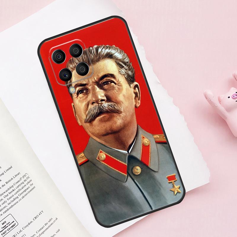 Soviet Union Leader Stalin Case For Samsung Galaxy M51 M55 M35 M15 M56 M36 M16 M06 M13 M33 M53 M12 M32 M52 M14 M34 M54