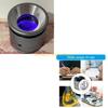 F26C Eye Loupe Magnifier with Scale LED Light for Coin Inspection Glass
