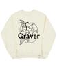 GRAVER [Unisex] Big Cowboy Drawing Sweatshirt_Cream