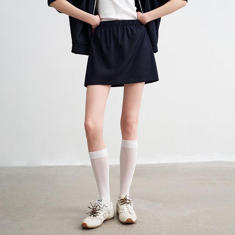 Chuyu Women's Faux Denim Two-Piece Set