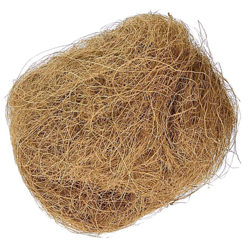 1 Bag Natural Coconut Fiber Nesting Mat Reusable Breathable Bird Nest Pad for Pigeon Chicken Parrot Pet Nesting Supply