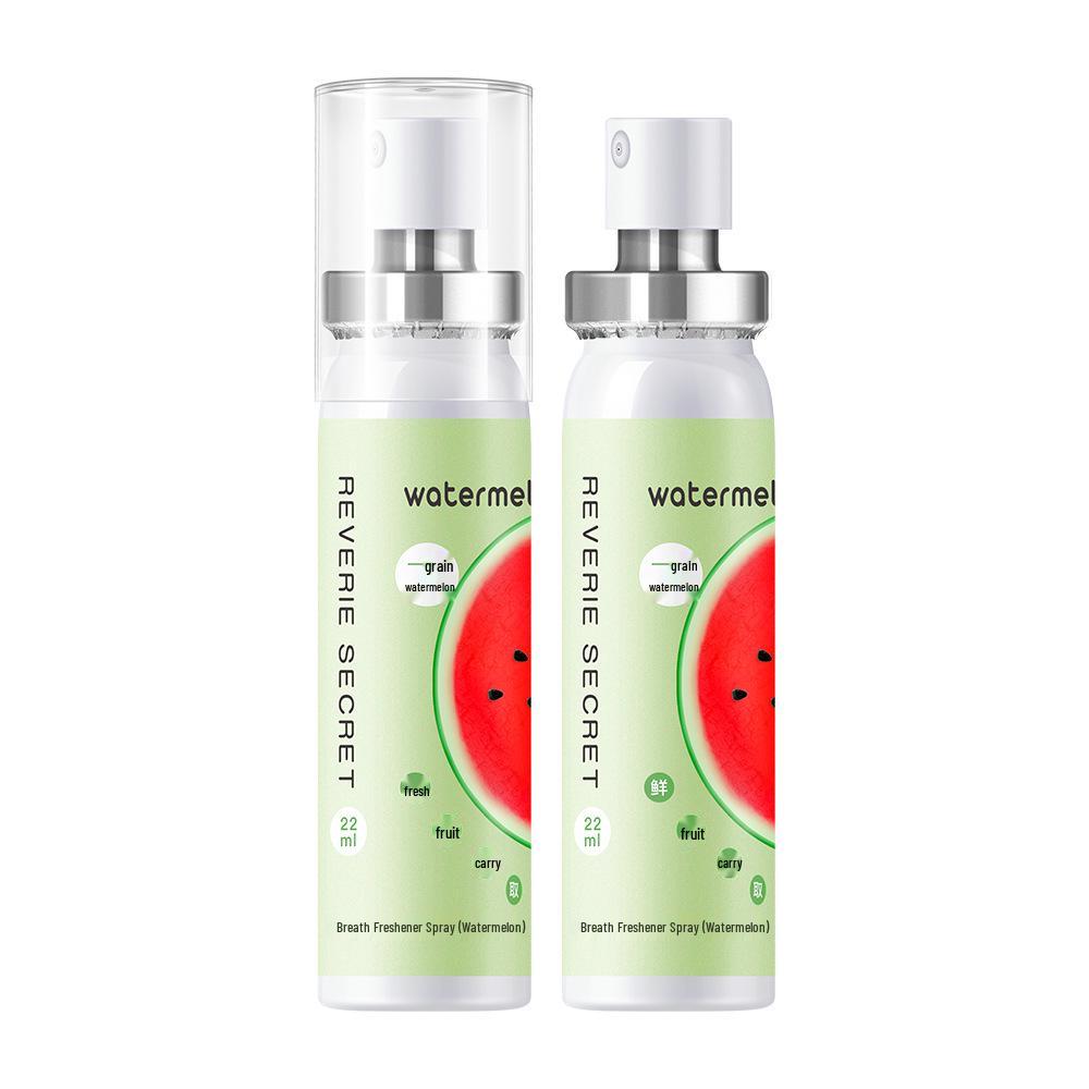 Dream Secret Fruity Oral Freshener Spray - Peach, Grape, Lychee, Watermelon, Orange - Popular Cross-Border Item.